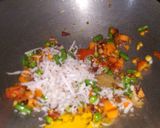 A picture of step 7 of Bajra Ka Upma.