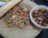 A picture of step 2 of Walnut butterscotch ice -cream.