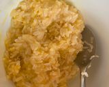 A picture of step 2 of Garlic Fried (Brown) Rice.