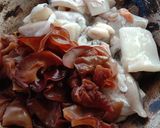 Foto langkah ke 3 dari resep Sotong Jamur Kecap.