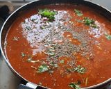 A picture of step 8 of Dhaba style spicy Rajma Beans Masala curry.