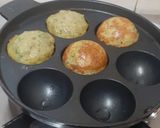 A picture of step 5 of Healthy Moongdal Appe with veggies.