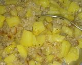 A picture of step 3 of Sabudana khichdi vrat recipe.