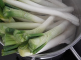 Calçots en tempura