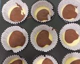 Zebra muffin recept fázis 3 fotója