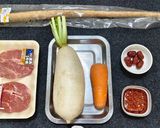 養生牛蒡蘿蔔湯(簡單料理)的食譜步驟1照片