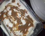 A picture of step 3 of Coffee rainbow ice cream.