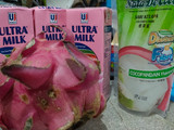 Sup Buah Naga Nata de Coco