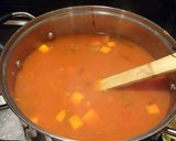 A picture of step 4 of Tuscan Bean Soup.