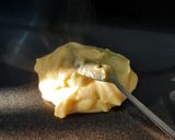 A picture of step 3 of Khandvani rolls.