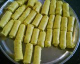 A picture of step 3 of Khandwi in pressure cooker.