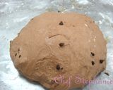 A picture of step 2 of Banana Chocolate French Bread.