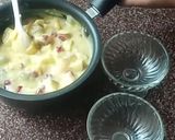 A picture of step 4 of Fruit Custard.
