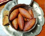 A picture of step 8 of Rosher Puli/A makar Sankranti recipe from Bengal.