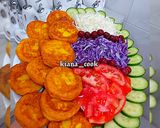 عکس مرحله 3 از دستور ❤کوکوی سیب زمینی پخته🤩👌