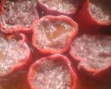 Foto del paso 12 de la receta: Morrones rellenos a la cacerola
