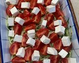 Bazsalikomos cukkini spagetti paradicsommal és feta sajttal recept fázis 1 fotója