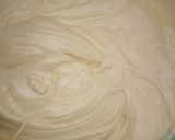 A picture of step 2 of Vanilla and red velvet cake.