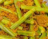 A picture of step 5 of Sargva nu shake(drumstick).