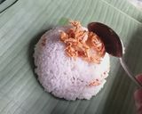 Foto langkah ke 4 dari resep Nasi Pincuk Ayam Pedas.