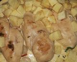 Foto del paso 6 de la receta: Supremas de pollo con papas champiñones y crema