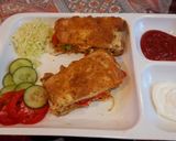 A picture of step 5 of Egg shami Sandwich.