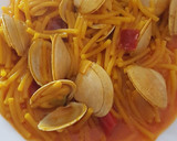 Foto del paso 5 de la receta: Almejas con fideos