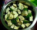 A picture of step 1 of Mango Pickle (Aam ka achar recipe).