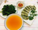 Hình bước làm 13 của món Trứng chiên lá đinh lăng