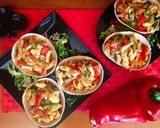 Foto del paso 4 de la receta Barquitas "fajita" fit
