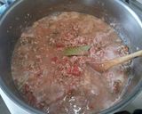 A picture of step 2 of Stuffed aubergines.