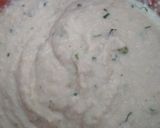 A picture of step 2 of Mendu vada.