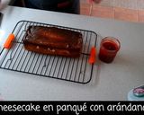 Foto del paso 7 de la receta Panqué Cheesecake con Arándanos
