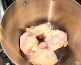 A picture of step 4 of My husband’s favorite Chicken Jook 닭죽.