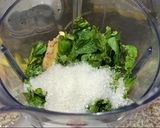 A picture of step 2 of Cucumber Ginger Mint Augua-fresca.