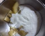 奇異果藍莓優格的食譜步驟2照片