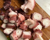 Foto del paso 9 de la receta: Fideuà de pulpo verduritas, garbanzos y hierbabuena, facilísima!