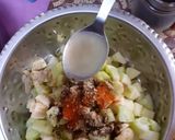 A picture of step 7 of Sweet potato chaat.