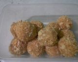 Foto langkah ke 3 dari resep Bola-bola ubi manis.