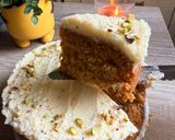 Foto del paso 7 de la receta: Carrot cake con pistachos