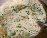A picture of step 4 of Lemon coriander soup.
