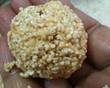 A picture of step 2 of Ramdana ladoo.