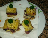 Foto del paso 2 de la receta: Bizcocho relleno de buttercream de queso crema caramelizada y frutos rojos
