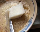 A picture of step 4 of Golden Yam with chicken pepper soup.