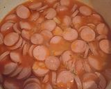 Tojás pörkölt virslivel recept fázis 4 fotója