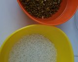 Foto langkah ke 1 dari resep Bubur Kacang Hijau Ketan Putih.