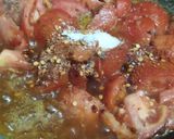 A picture of step 4 of Prawns angara karahi.