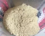A picture of step 1 of Leftover Kirsch-Cherry crumble.