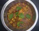 A picture of step 5 of Broad bean with muthiya vegetable.