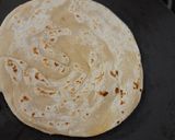 A picture of step 4 of Laccha paratha.